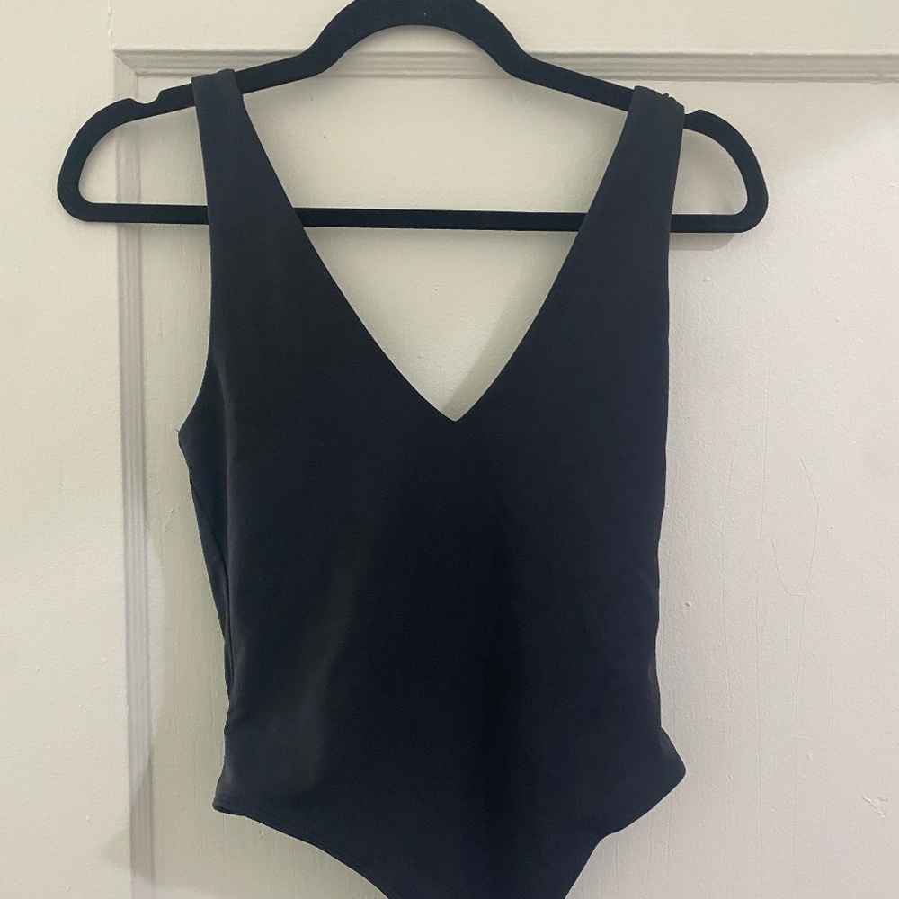 Aritzia Babaton Black Bodysuit